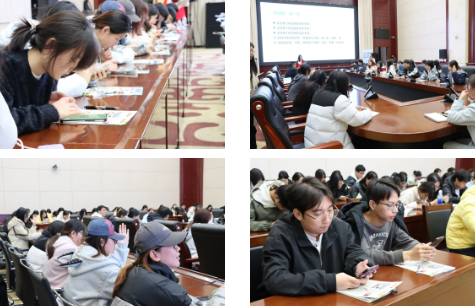 近 200 名大学生参与!河北医大一院志愿服务宣讲团再出发,来到石家庄学院——