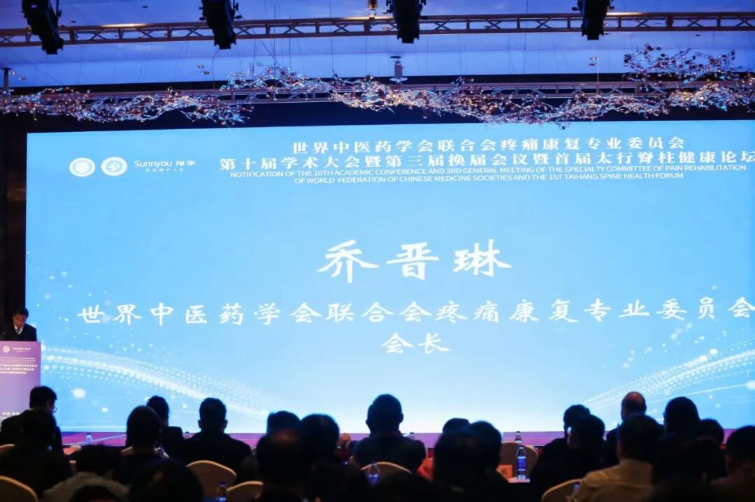 河北燕达医院乔晋琳主任荣任世界中联疼痛康复专委会会长 引领学科发展新篇章