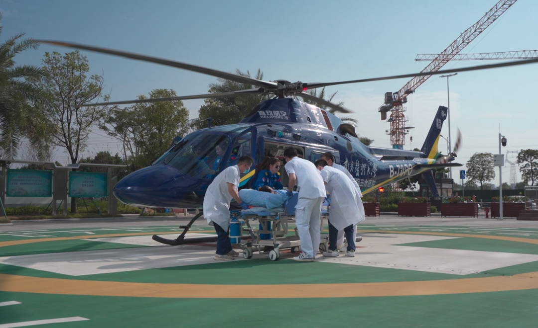 三水-广州,15 分钟!直升机转运架起高效「区域立体救治网」