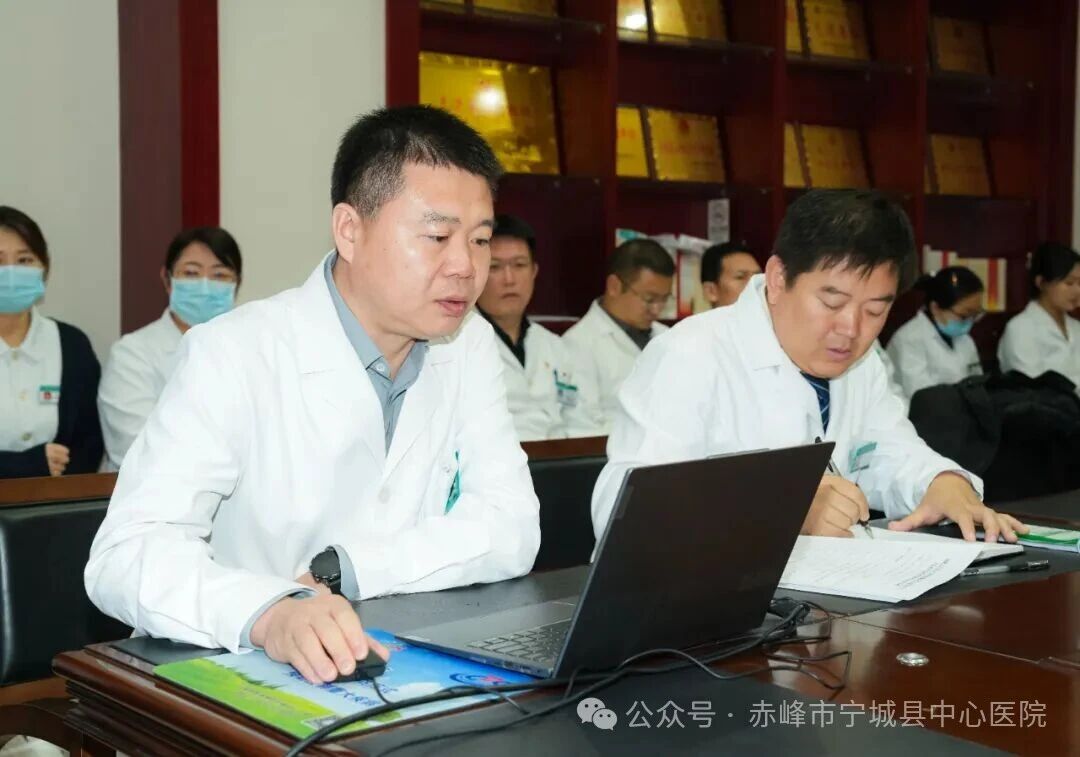 内蒙古自治区卫生健康委百万减残工程专家委员会莅临宁城县中心医院督查指导卒中中心建设工作