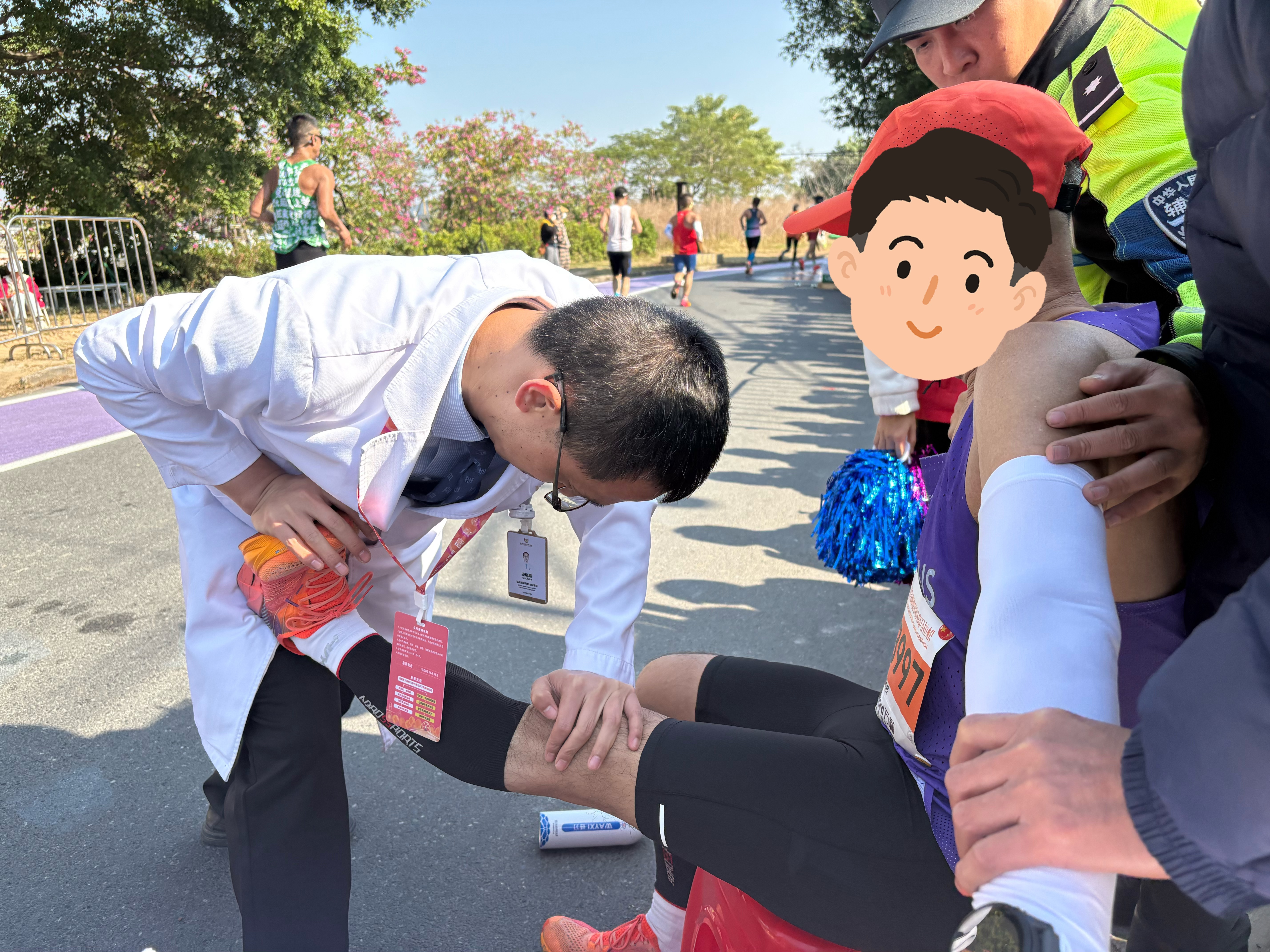 9 小时坚守，全程守护：和祐医院精准护航容桂马拉松，见证极限与温情