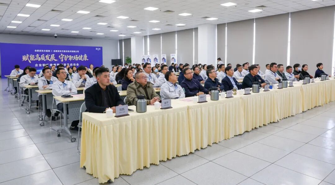 合肥京东方医院：赋能高质发展，守护职场健康！企业职工健康管理项目正式启动