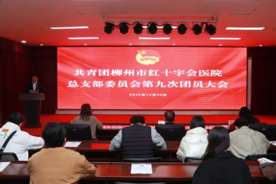 砥砺奋进，青春建功显担当丨共青团柳州市红十字会医院第九次团员大会圆满召开