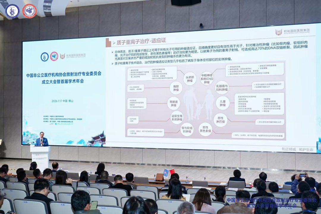 和祐医院成功承办中国非公立医疗机构协会放射治疗专业委员会成立大会暨首届学术年会