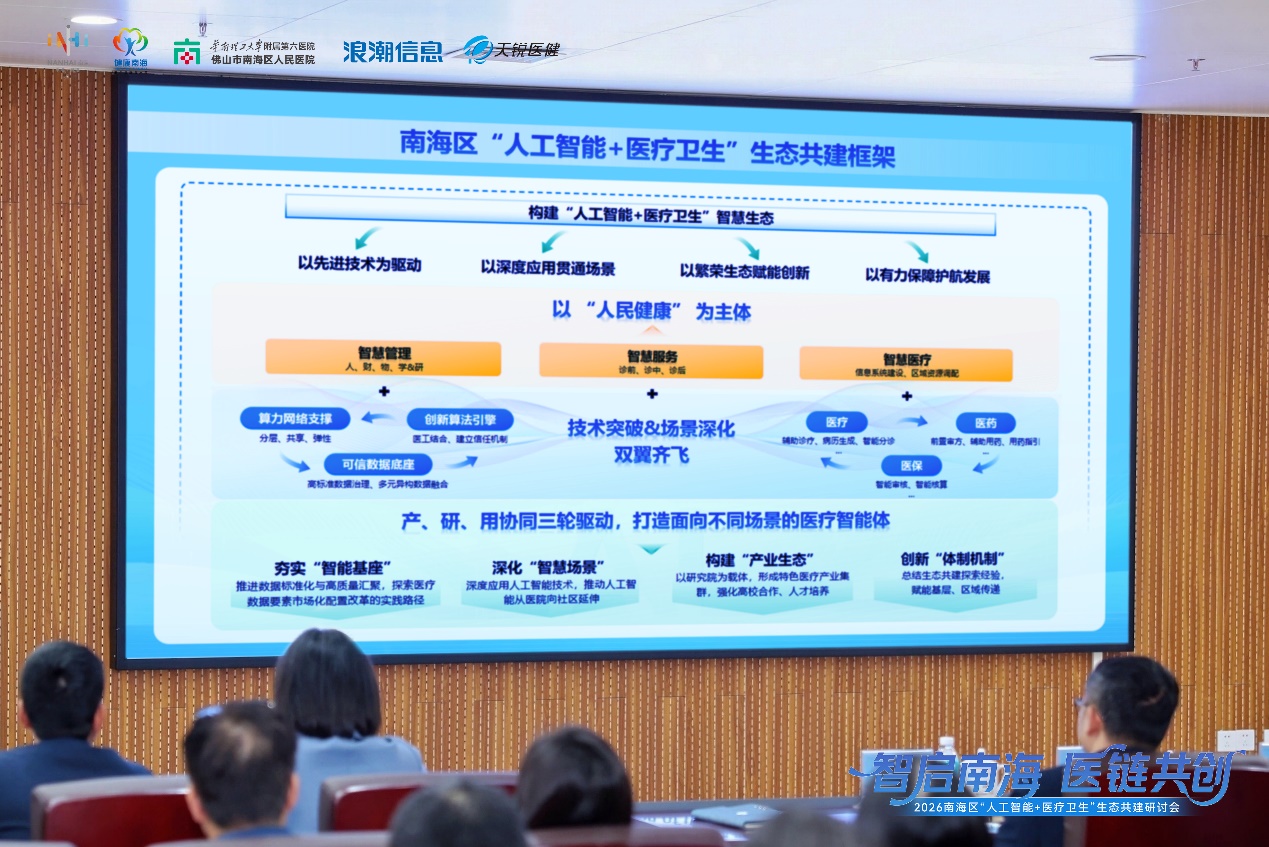 跑通 「产研用」 闭环，佛山南海构建 「AI+ 医疗卫生」 新生态，加速基层实践推广