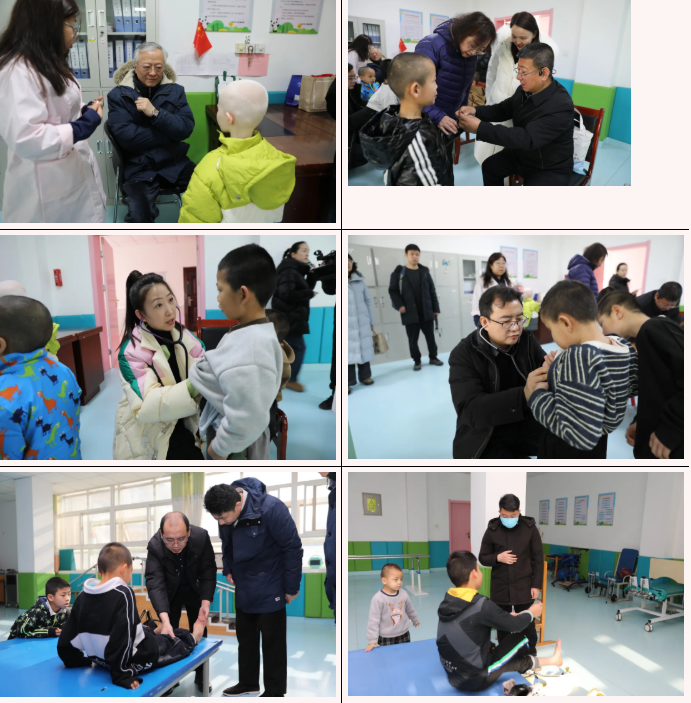 延安市中医医院组织专家团队走进延安市儿童福利院开展献爱心义诊活动