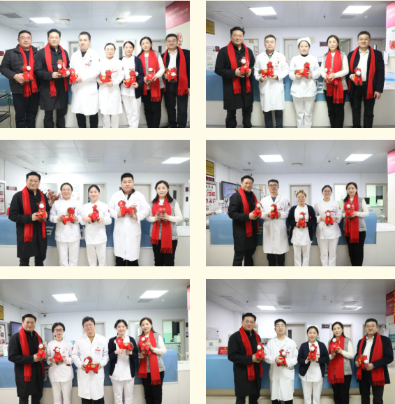 马蹄声近 仁心愈暖——武汉中西医结合骨科医院除夕慰问活动纪实