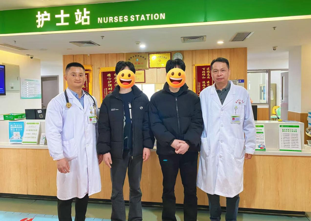 漳州第三医院陈定柱副院长以微创手术，破解双胞胎少年 17 年手足多汗困局