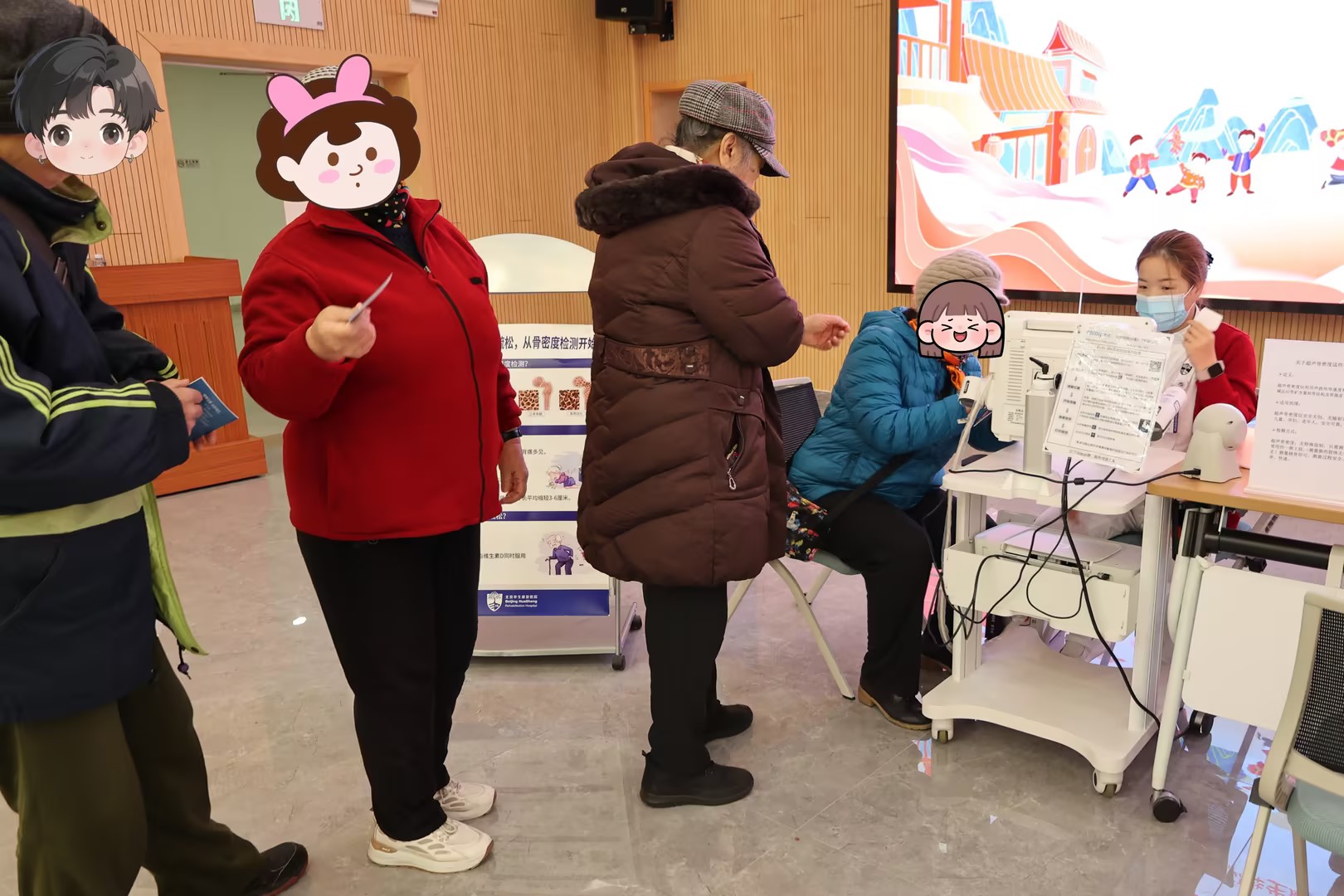 温暖迎新春，健康新起点|北京华生康复医院健康市集暖护社区居民