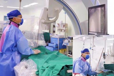 男孩腿肿 7 年，江西省儿童医院「介入」治疗助恢复