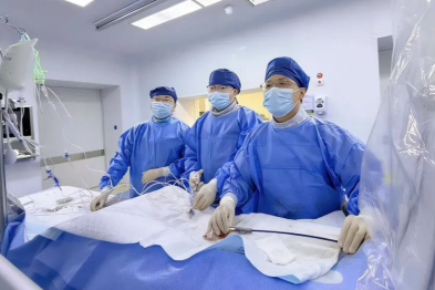 交大一附院陆港院区心血管内科成功完成首例房颤患者经皮左心耳封堵术