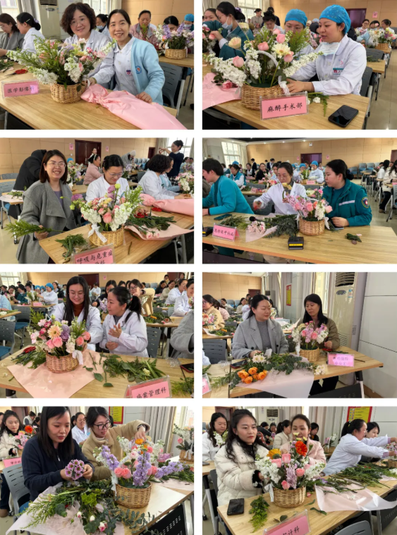 花香悦生活 巾帼绽芳华|河南省直三组织开展「三八」妇女节插花知识讲座活动