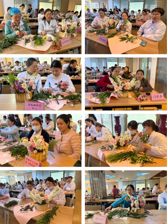 花香悦生活 巾帼绽芳华|河南省直三组织开展「三八」妇女节插花知识讲座活动