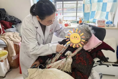 春日送暖护吞咽    延续护理解民忧