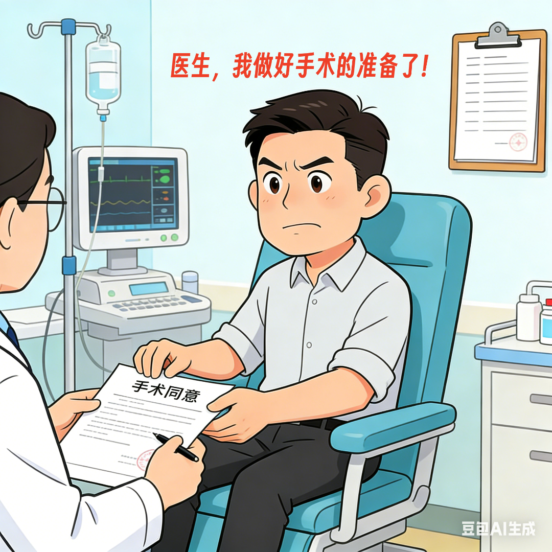 十年不敢上手术台,半小时解决了!