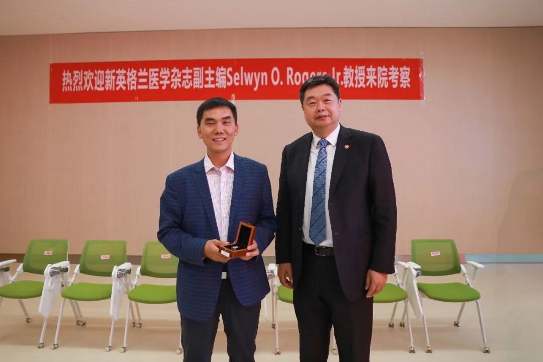 国际知名期刊《新英格兰医学杂志》副主编来院交流 聚焦这项「可动」技术