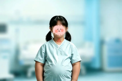 8 岁女孩挺「6 月孕肚」，病根竟在脖子上！全球仅 100 例