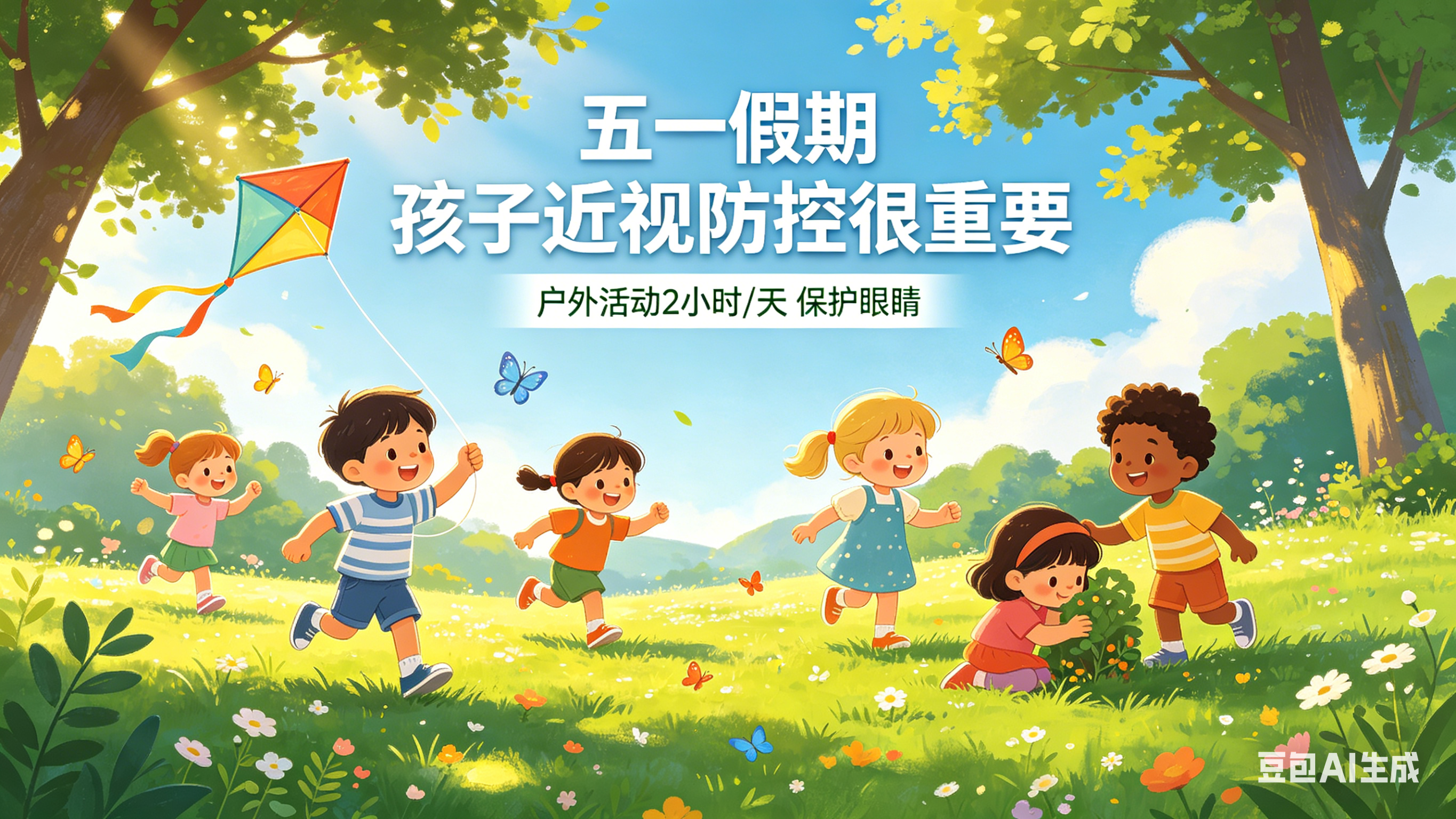 五一假期别让孩子抱着手机平板过，做好这几件事，守住孩子视力