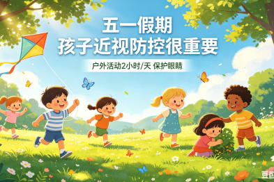 五一假期别让孩子抱着手机平板过，做好这几件事，守住孩子视力