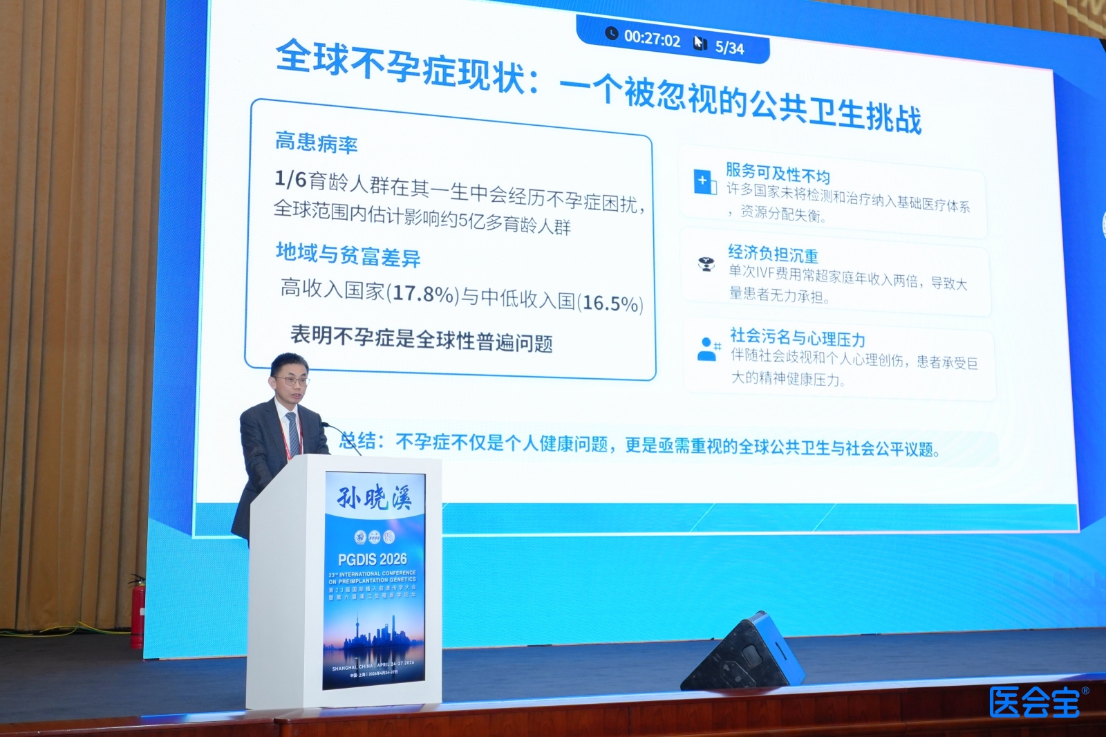 嘉会生殖医学中心专家出席国际植入前遗传大会，并荣膺市级出生缺陷防治专业委员会要职