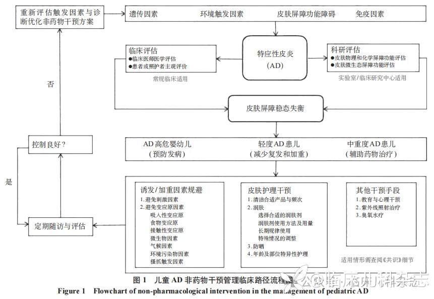 儿童特应性皮炎非药物干预管理专家共识