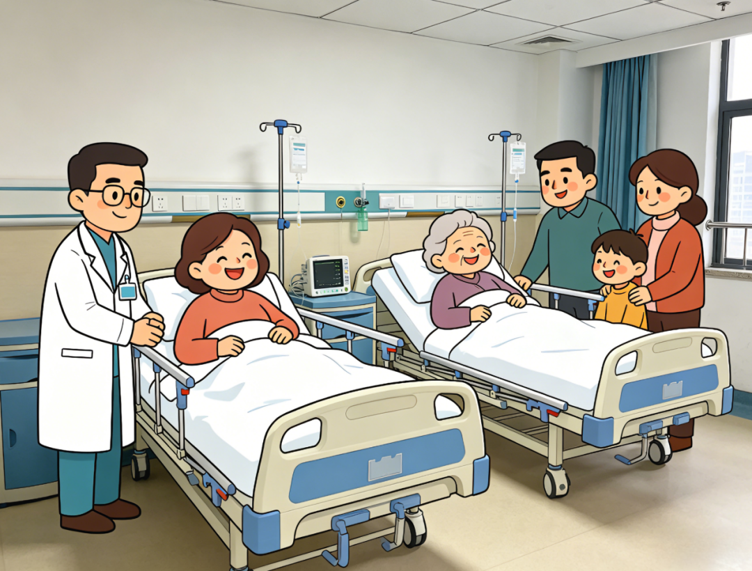 病房巧结缘！邻床姐妹同遇脑部「炸弹」，微创小骨窗开颅精准拆弹