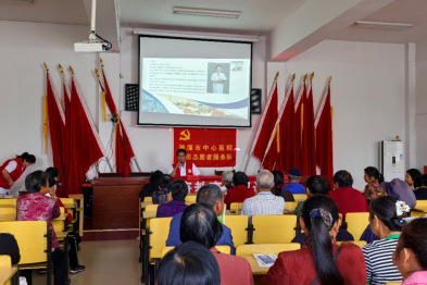 中医科普进乡村，党员志愿暖民心
