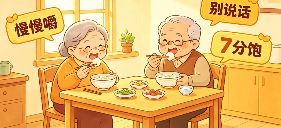 吞咽有「道」、安全有「方」——老年人吞咽障碍快速筛查科普
