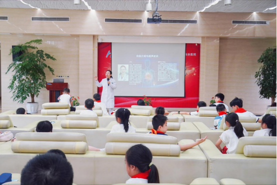 海波啵超声探秘树人二塘小学专场科普活动圆满举办