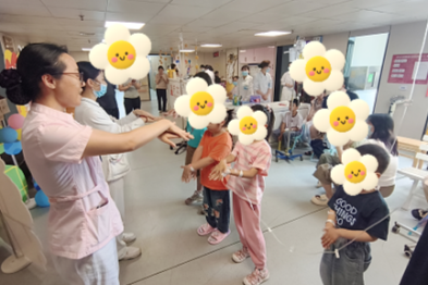 童趣暖病房｜六一儿童节，南京江北医院儿科把欢乐搬进病区里