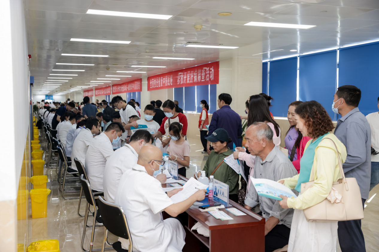 湖北省万人肝病大筛查随州站侧记