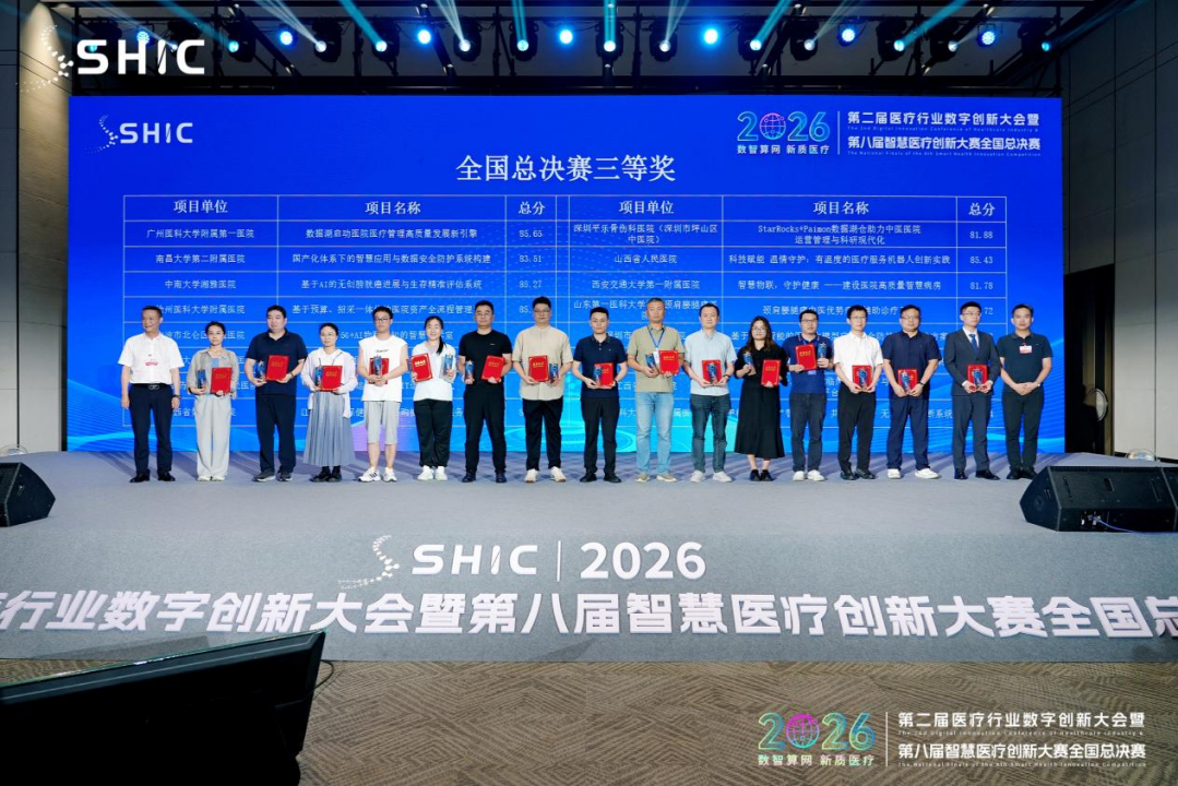 喜讯!南大二附院两项项目在智慧医疗创新大赛全国总决赛荣获二等奖、三等奖