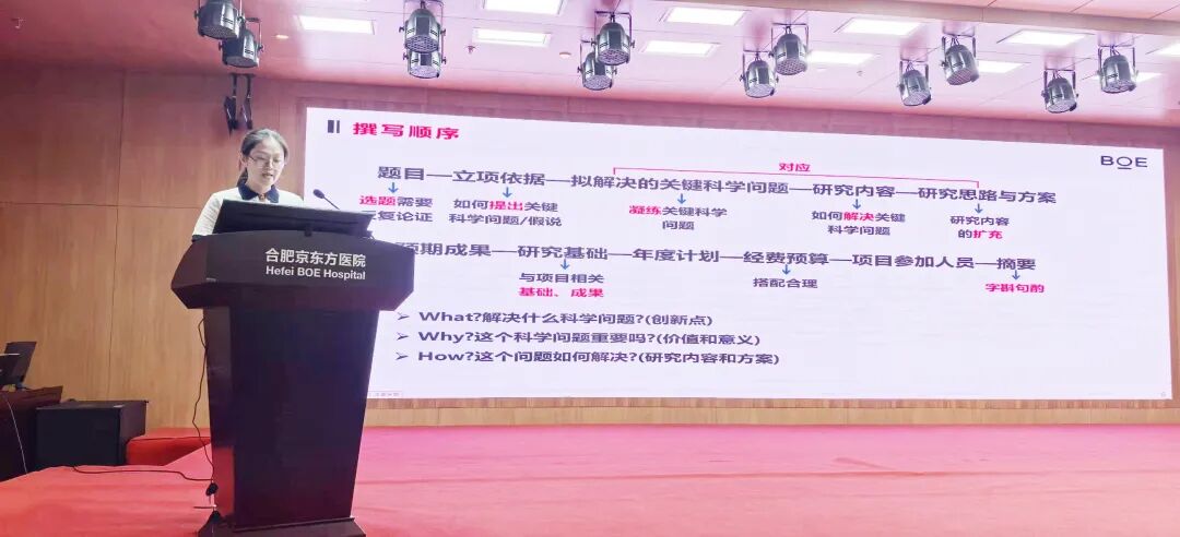 进站博士后开讲,百余名骨干参学——合肥京东方医院省级博士后科研工作站首次站内学术培训