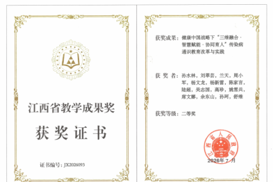 祝贺！南大二附院孙水林教授团队再获江西省教学成果奖