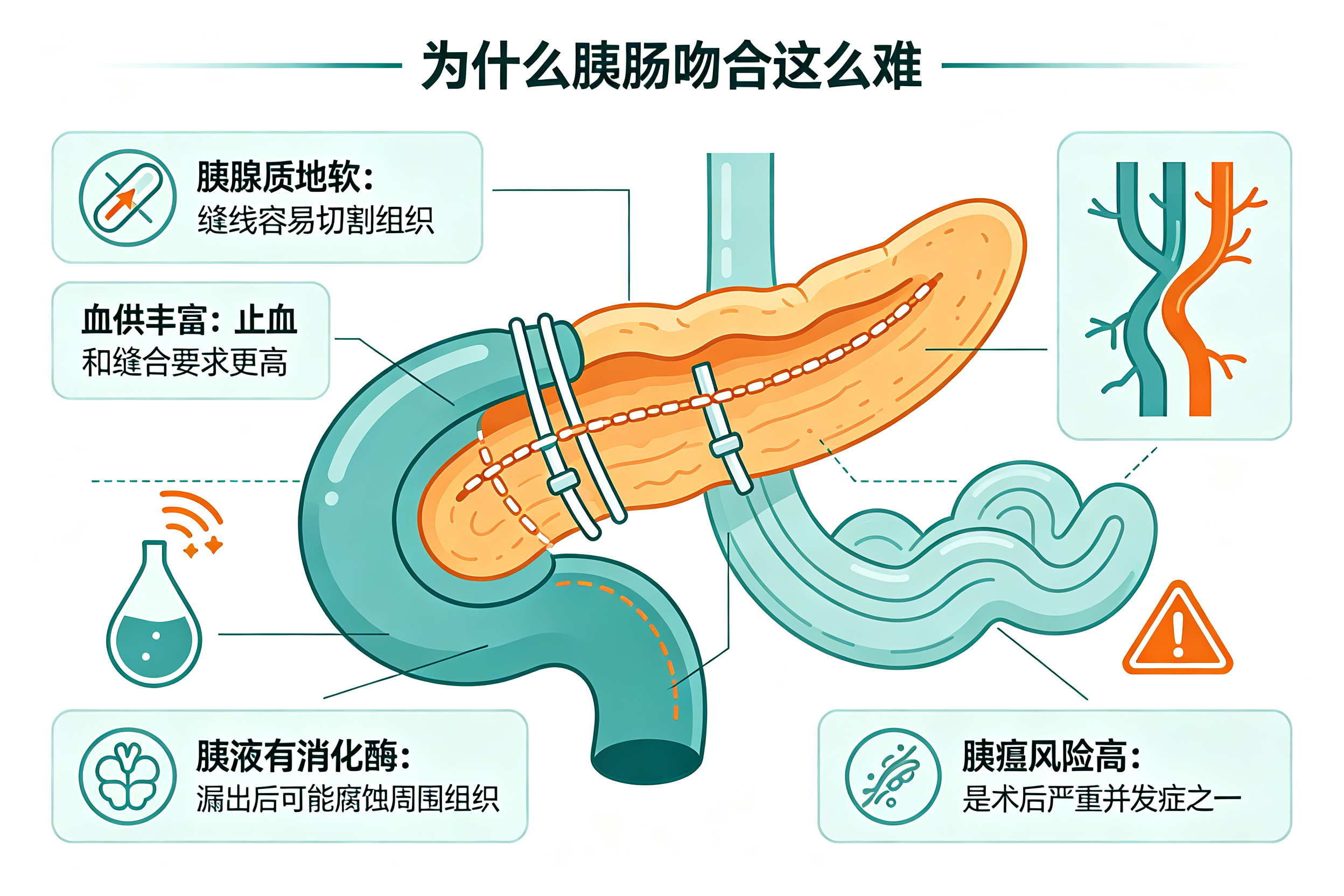 胰十二指肠切除,最难的一步是"胰肠吻合"