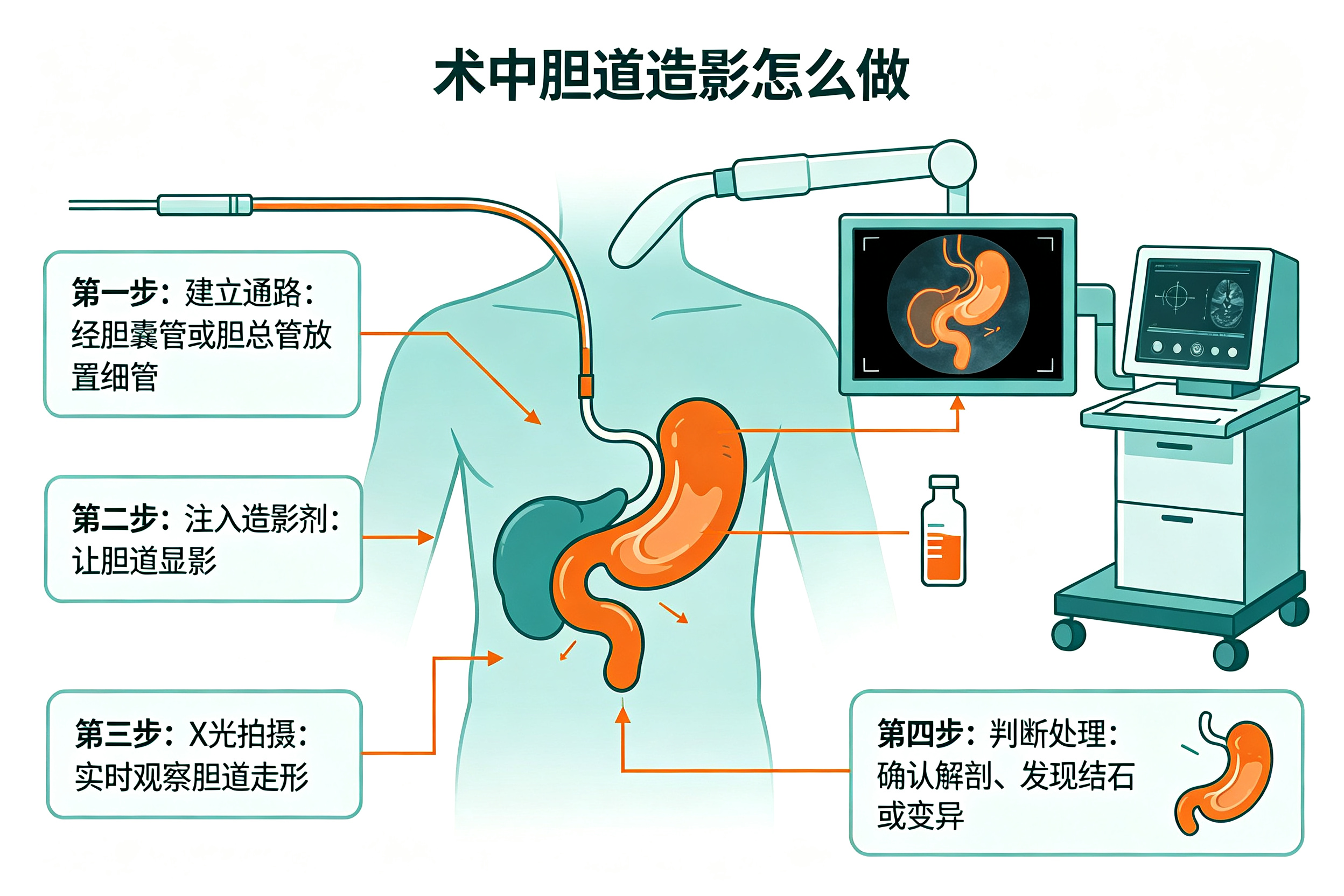 术中给胆管"拍个 X 光",有啥用