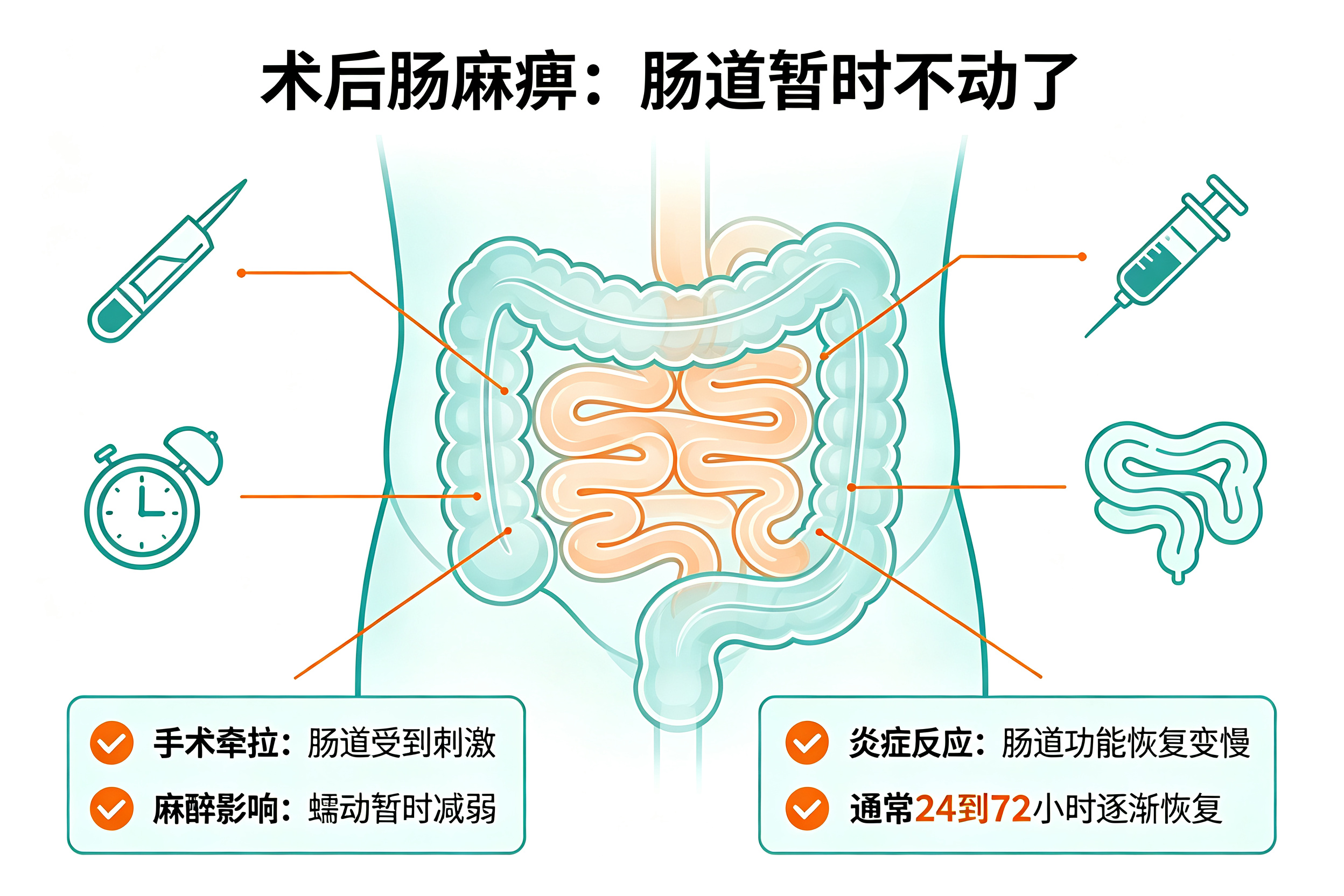 腹部手术后,为什么医生和护士关心你"放屁了没"?