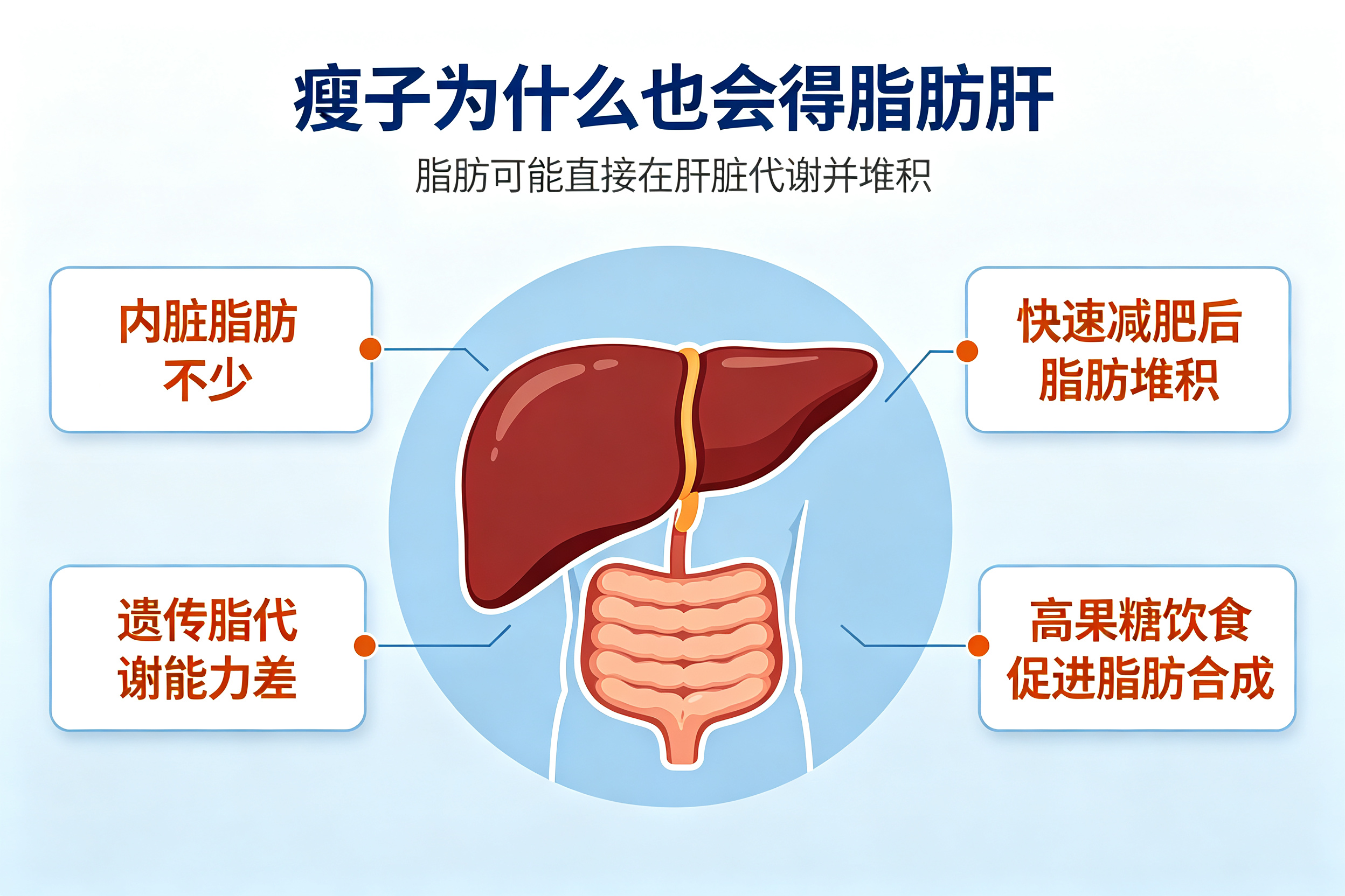 为什么瘦子也会有脂肪肝