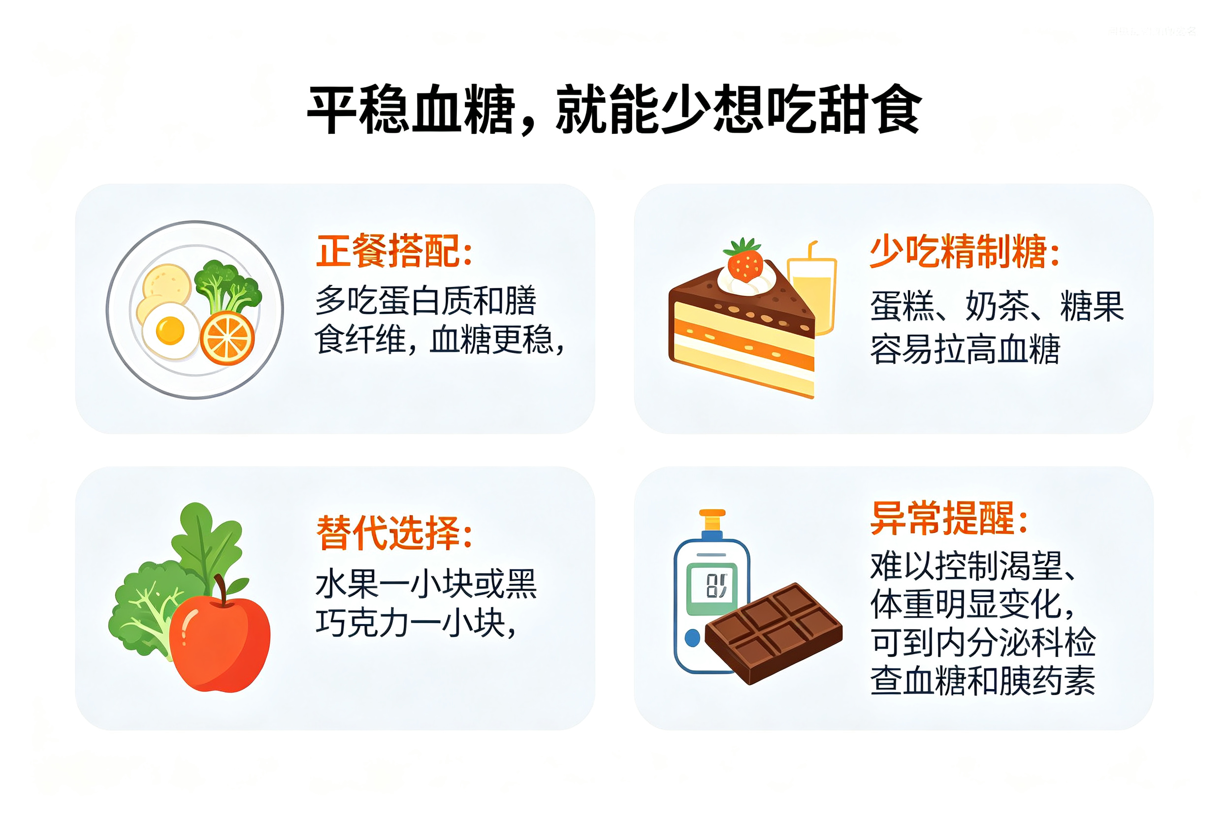 为什么吃饱了还想吃甜食