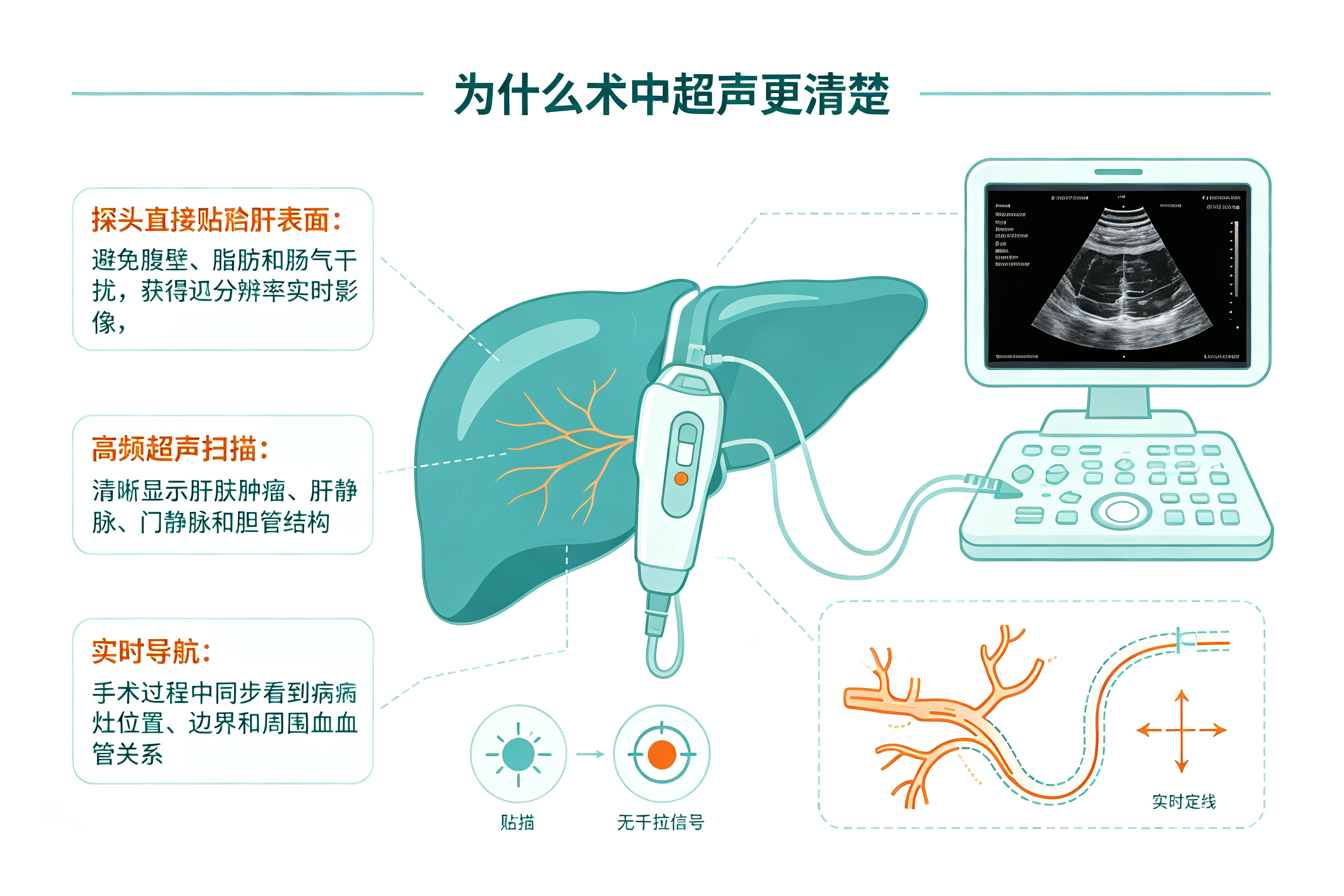 术中超声导航肝切除