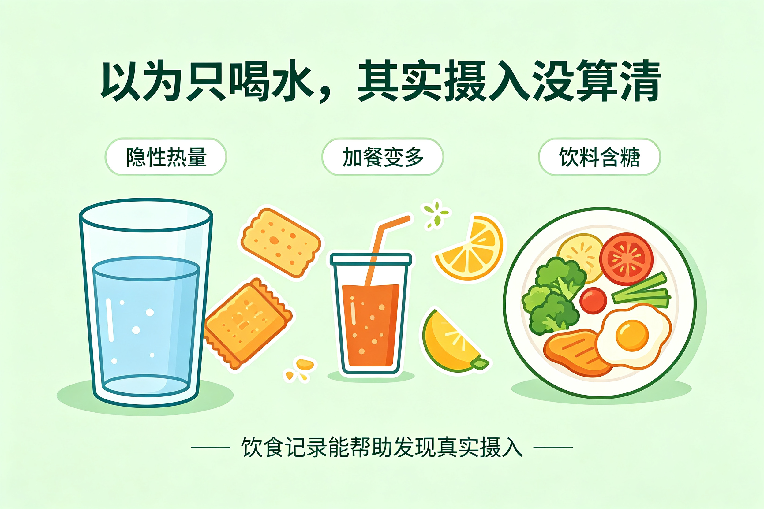 为什么有的人喝水都长胖
