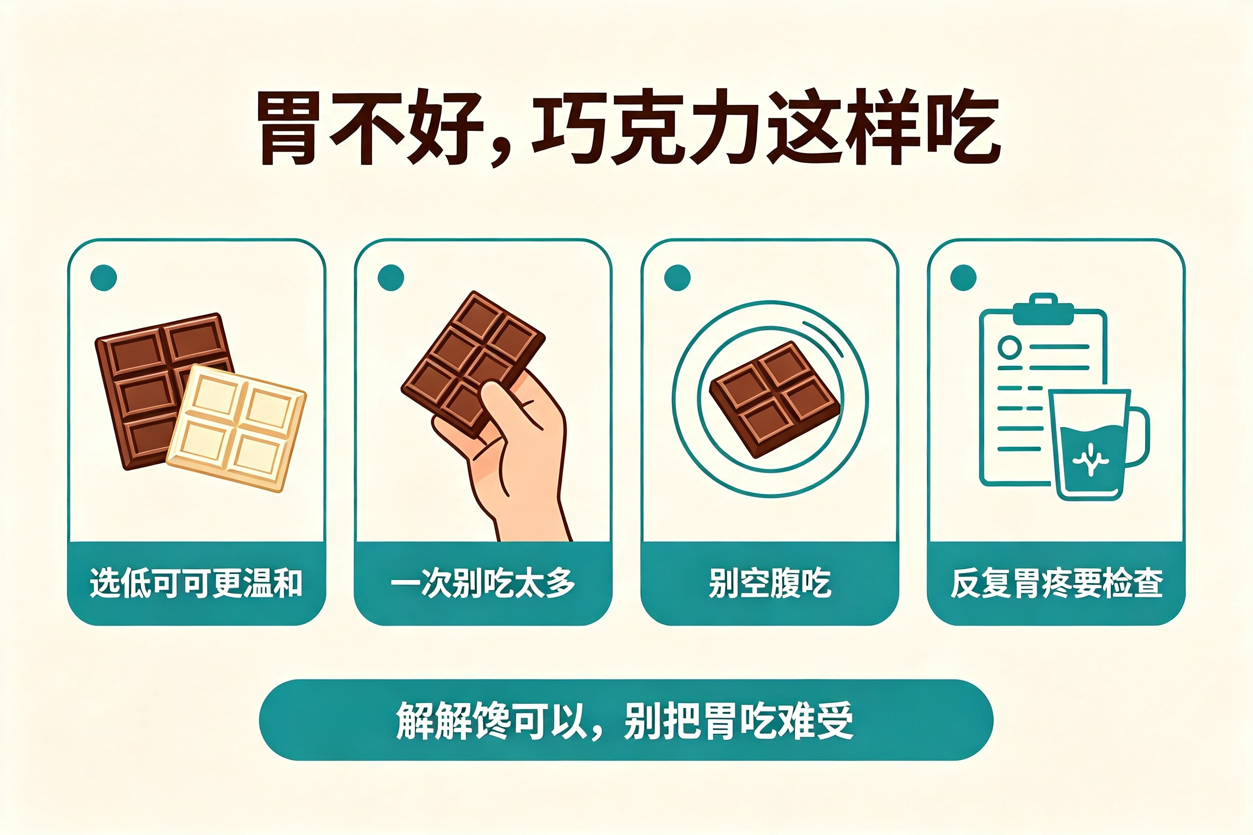为什么吃完巧克力，总容易胃不舒服？