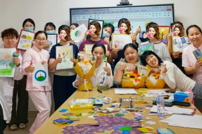 深圳市妇幼保健院表达艺术疗愈工作坊温情启幕