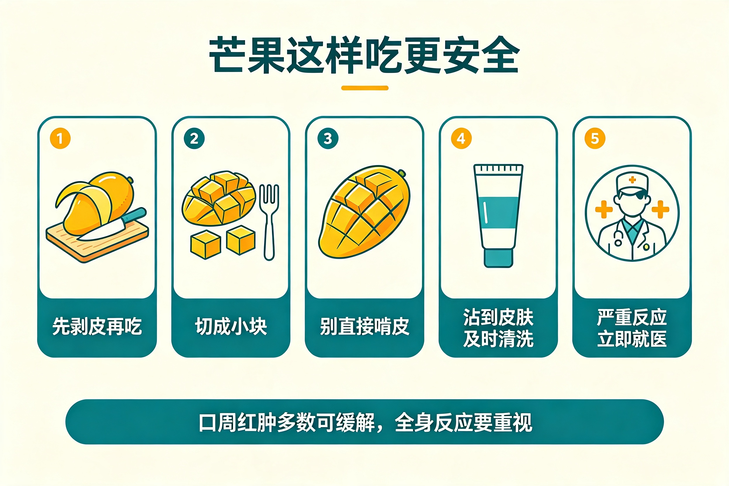 为什么吃完芒果，容易出现过敏反应？