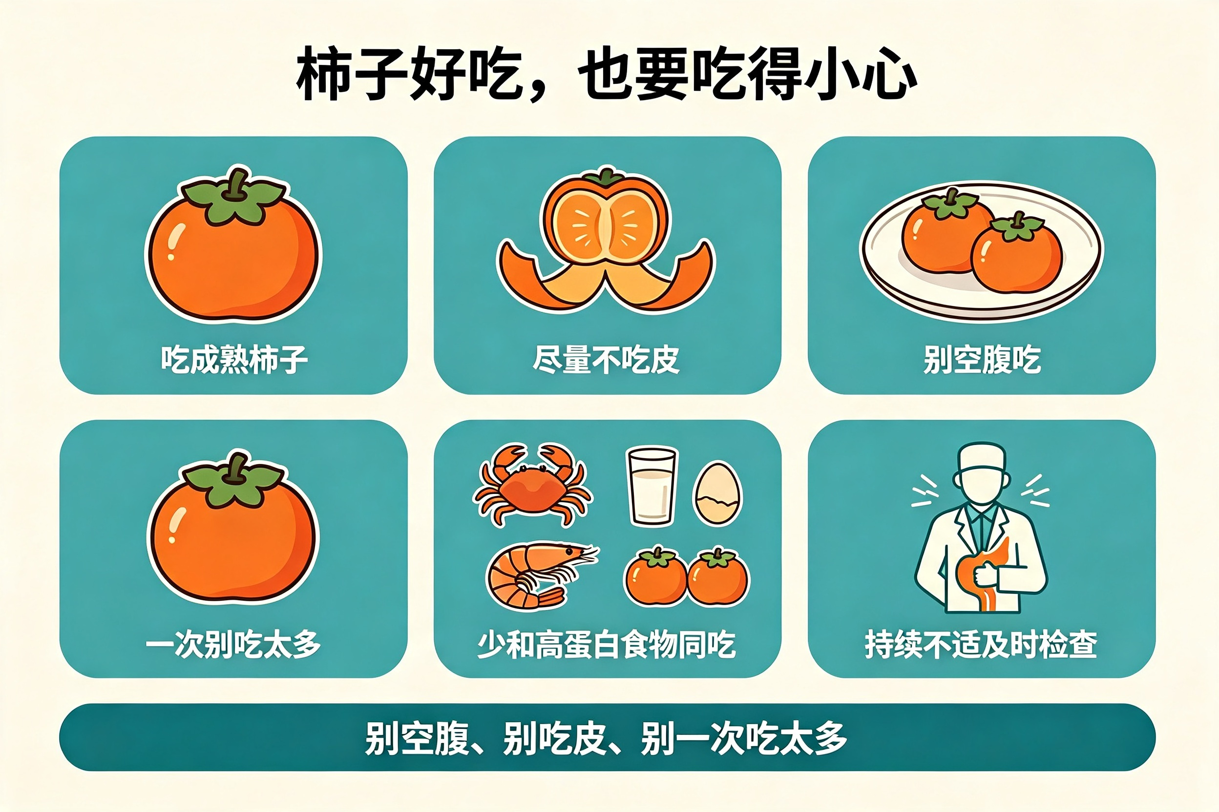 为什么吃完柿子，胃部容易隐隐作痛？