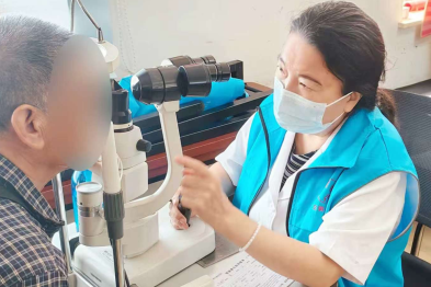 北京华厦民众眼科医院受邀走进育慧西里社区开展眼健康公益活动