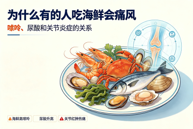为什么有的人吃海鲜会"痛风"