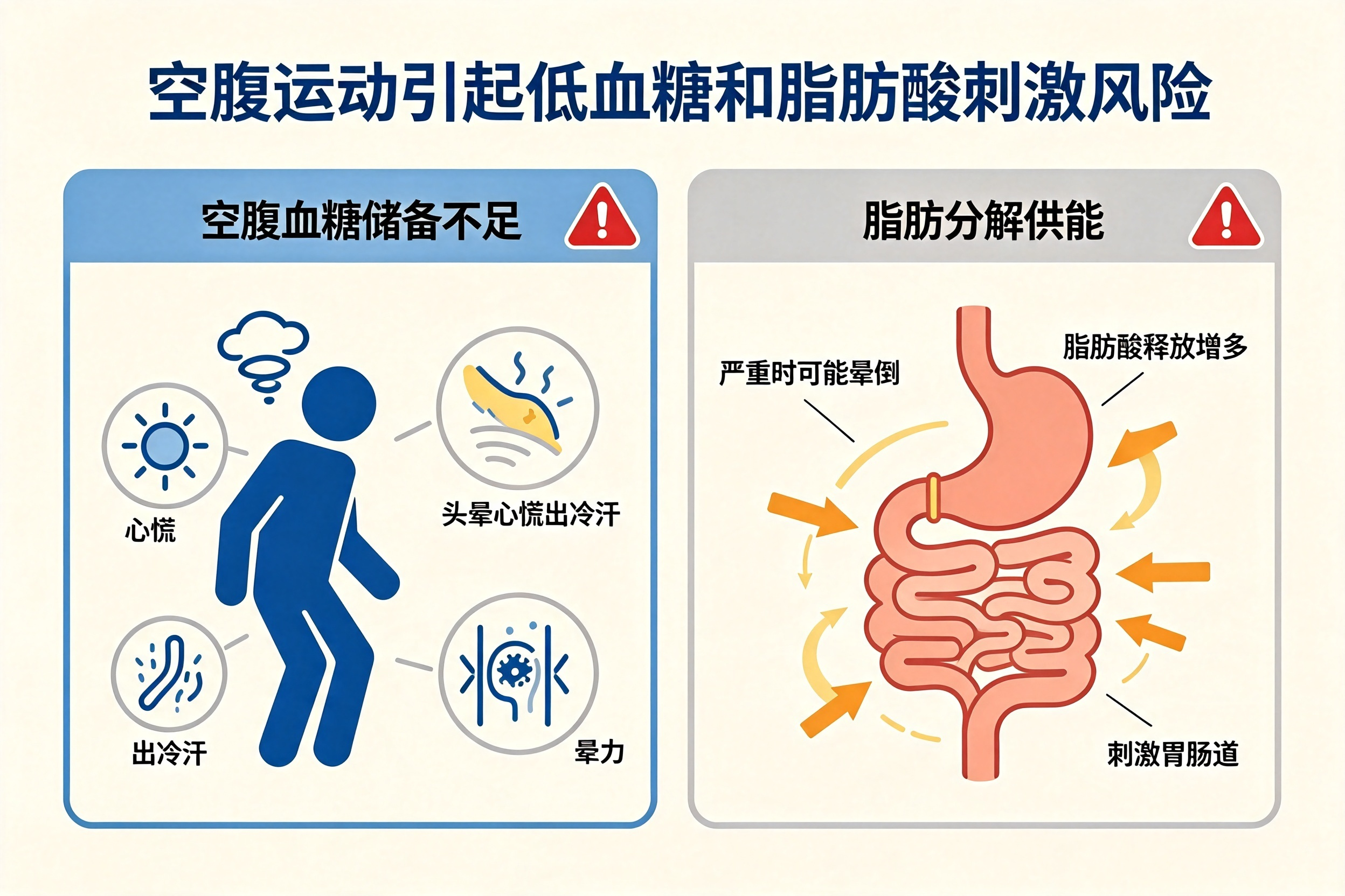 为什么有的人"空腹运动"会"胃疼"