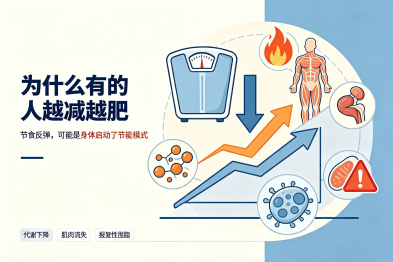为什么有的人"越减越肥"