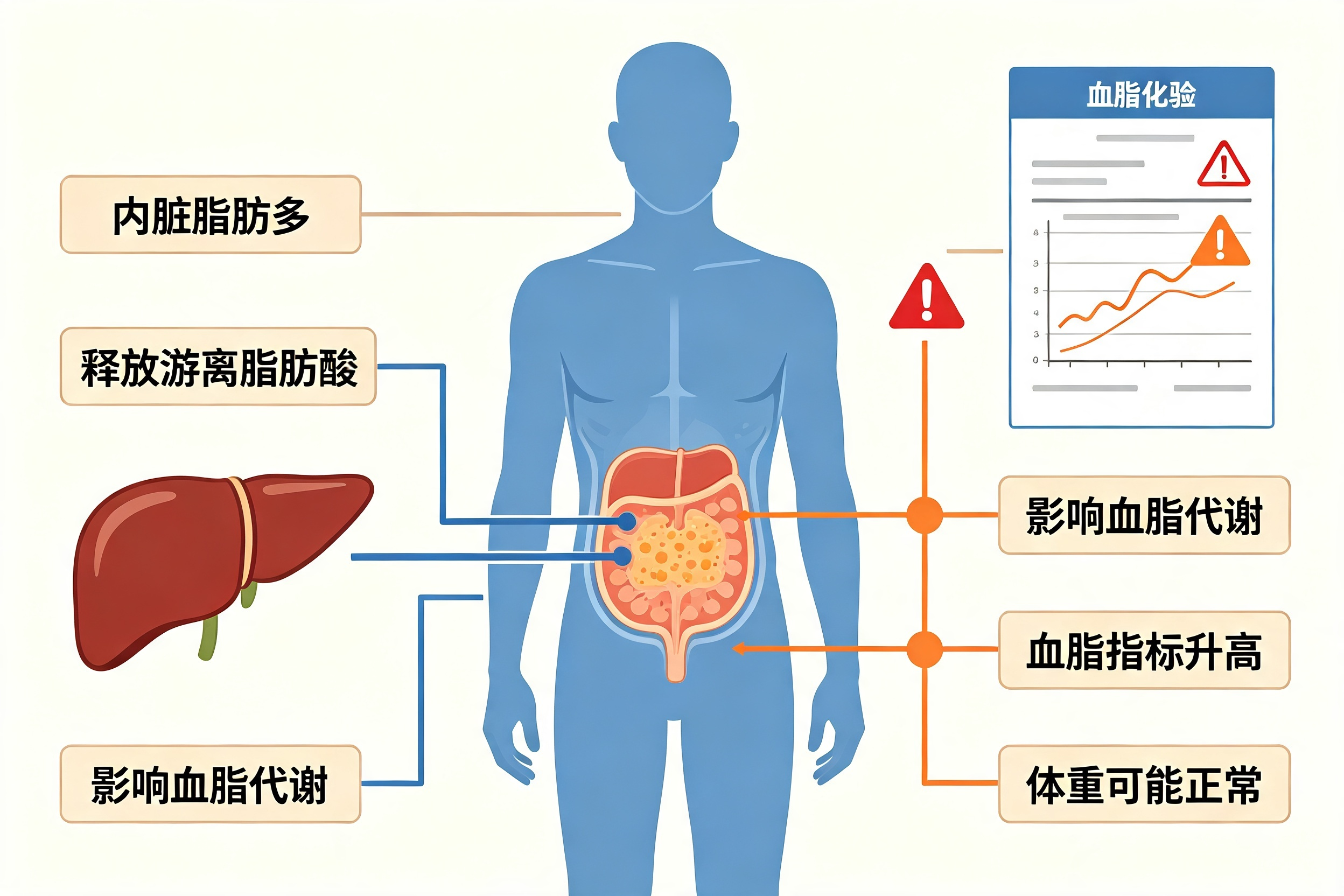 为什么有的人"瘦"但"血脂高"